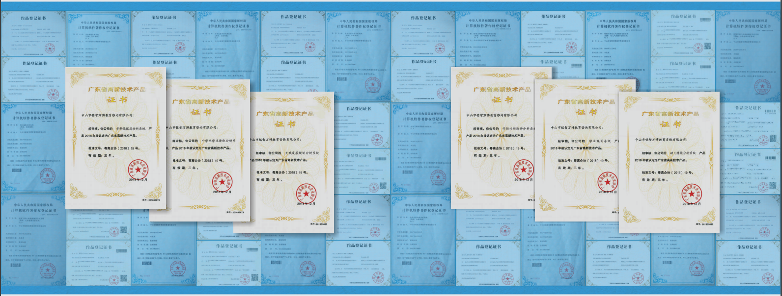 云鯨靈國際青少年兒童成長規(guī)劃院證書墻 云鯨靈國際青少年兒童成長規(guī)劃院證書墻